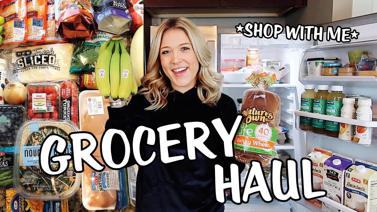 College Grocery Haul + Shop With Me