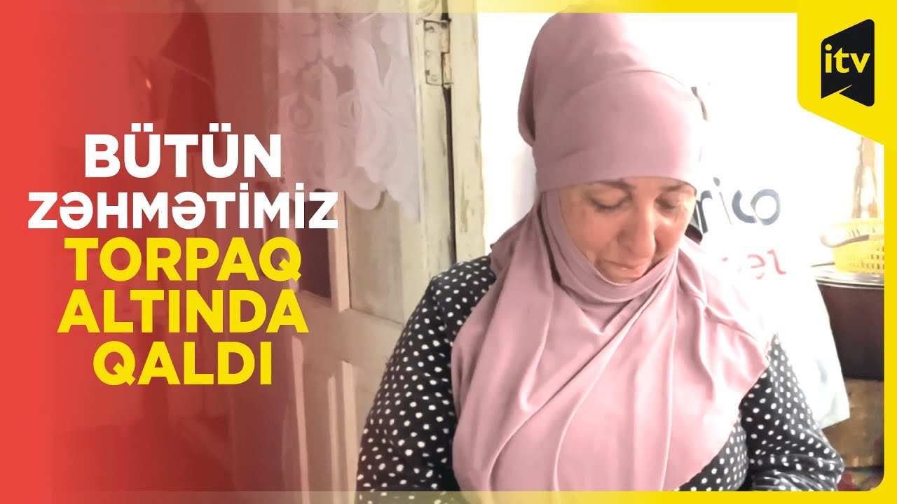 İllərdir yaşadıqları evlərini tərk etməli oldular | İsmayıllı, Qoydan