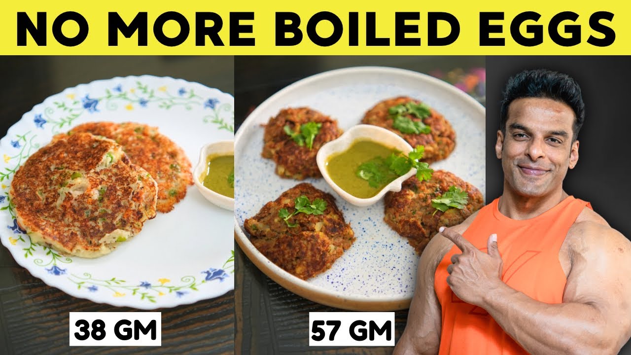 Muscle Building Breakfast | High Protein Recipes (Veg & Non Veg) | Yatinder Singh