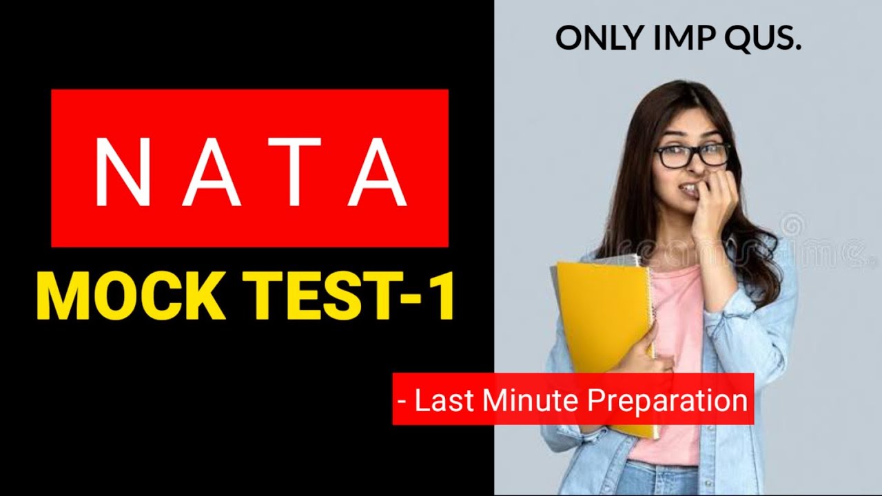 Nata Test -1 | Nata Important questions paper  | new test paper | MCQ, NAQ, MSQ, PCQ in nata