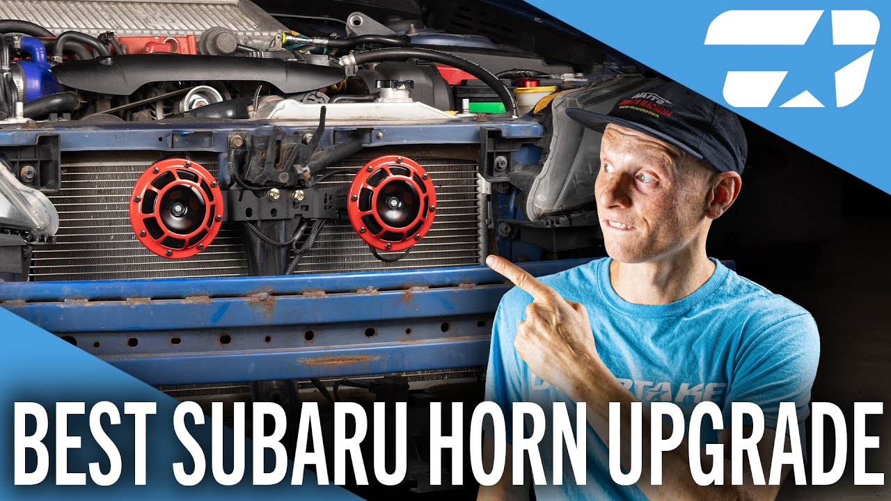 OVERTAKE 2002-14 Subaru WRX/STI Hella Horn Bracket + Wiring Install Guide
