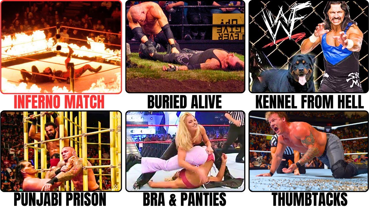 Every WWE Match BANNED Forever