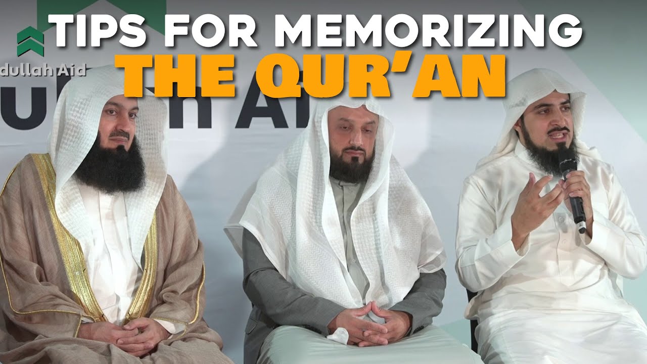 Tips for memorizing the Qur'an?