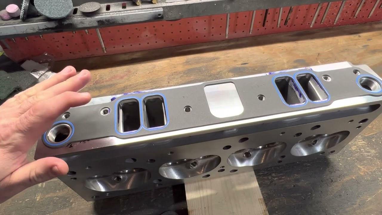 Speedmaster Pontiac heads Bad News on port alignment