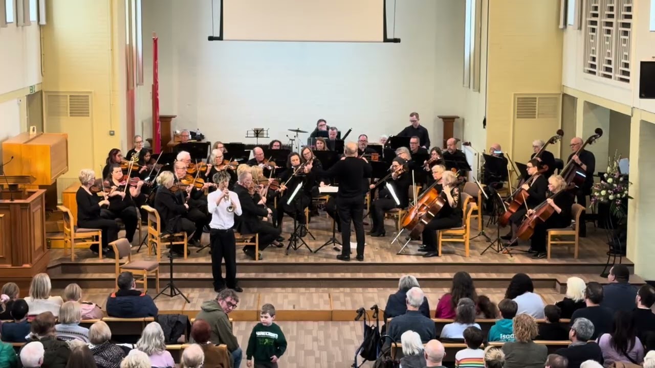 Anakin’s Haydn Trumpet Concerto with Amaretti Chamber Orchestra 