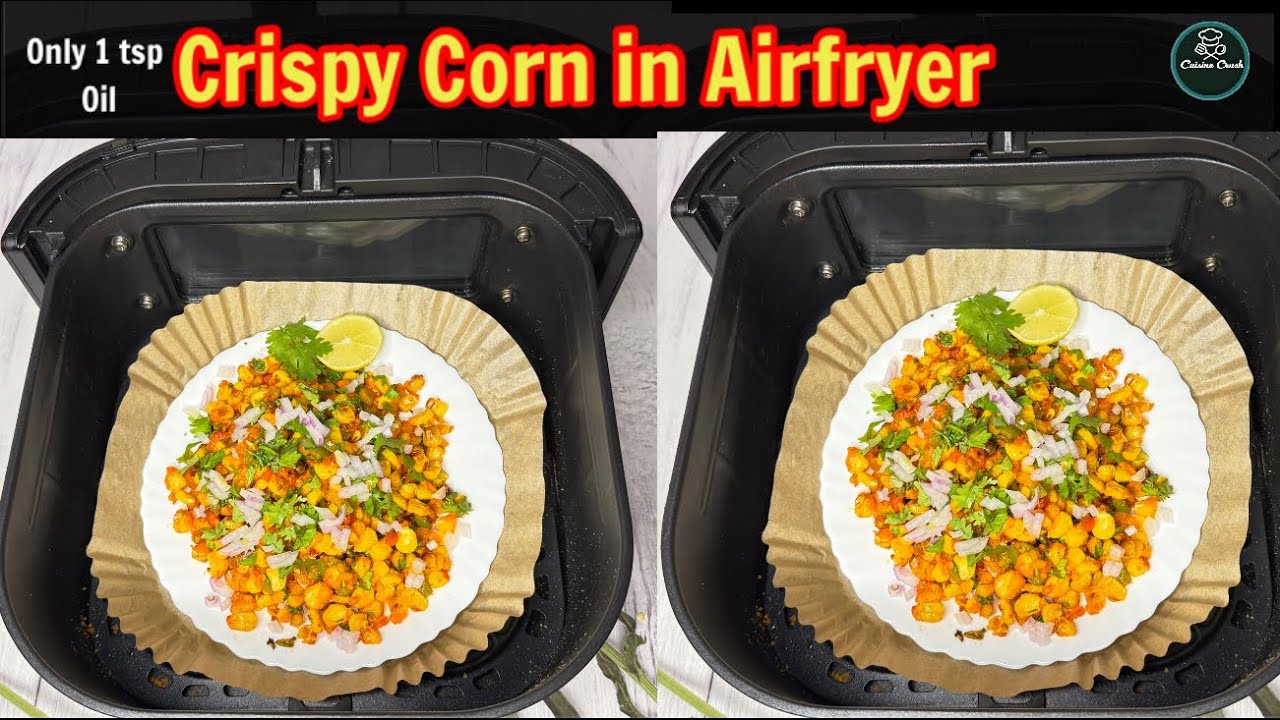 Crispy corn in Airfryer | Crispy Corn Recipe | Airfryer Recipe | Evening Snack Recipe 