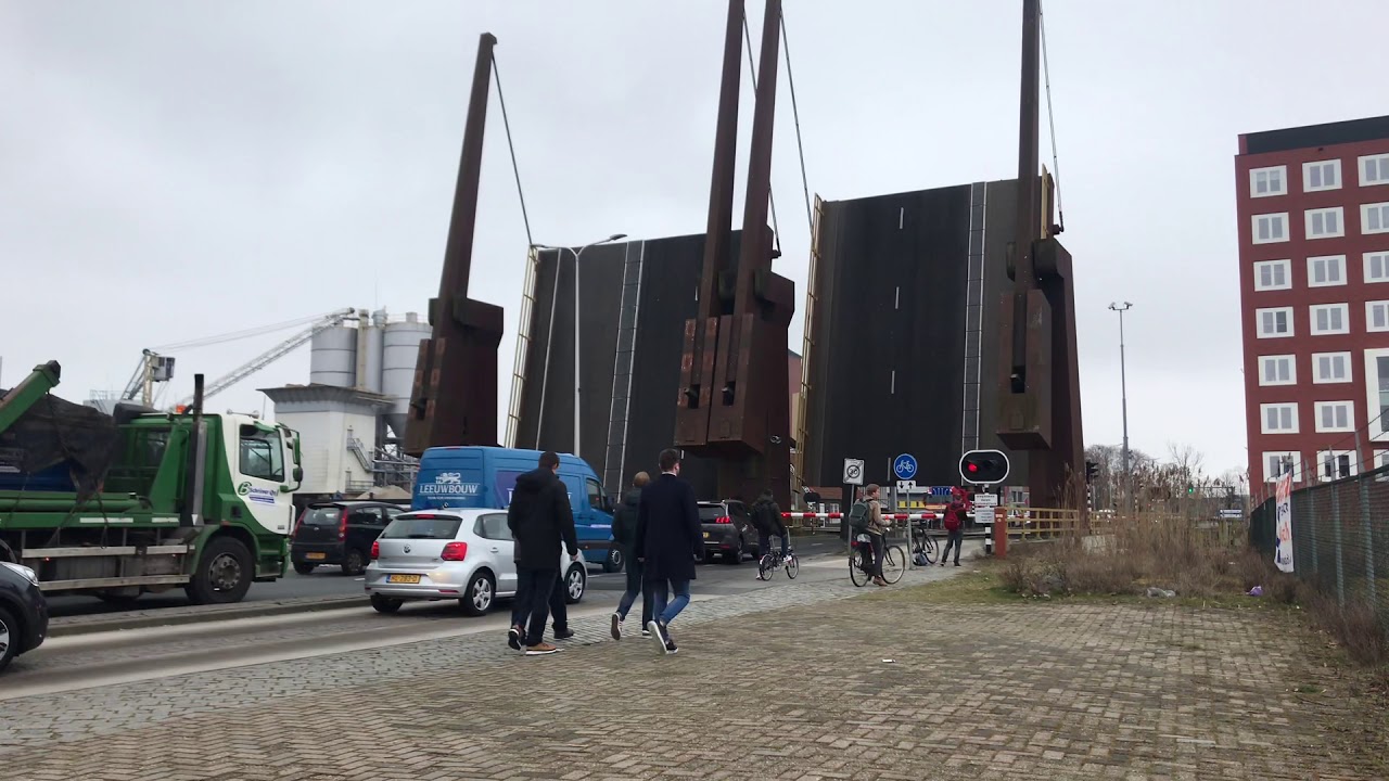 Brugopening Deventer Hanzebrug // dutch bridge opens