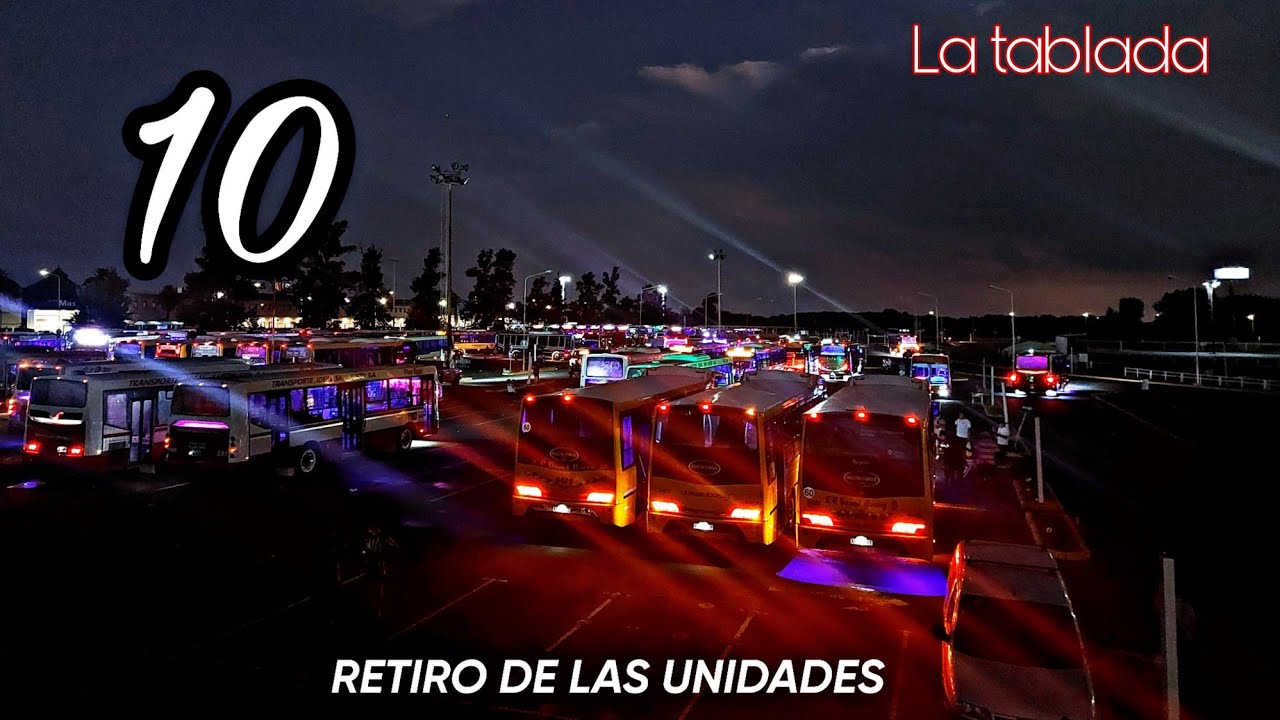 RETIRO de las unidades de la Expo de tablada 11 de diciembre (PARTE 10)