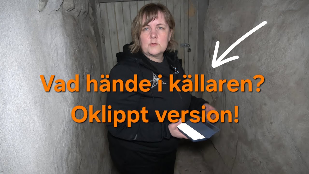 Vad h&auml;nde i k&auml;llaren p&aring; Grytn&auml;s herrg&aring;rd? - var beredd p&aring; svordomar- Ghost Crew Norrbotten