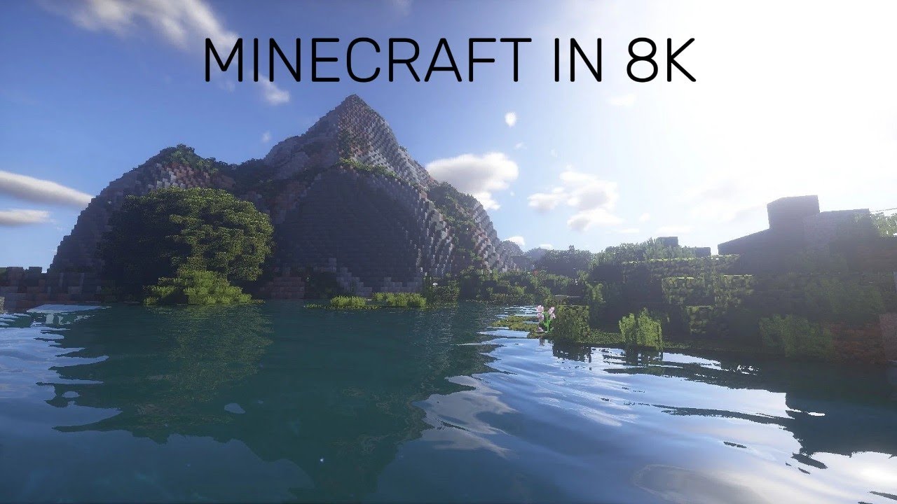 Playing Minecraft With Ryzen 4070 In 8K