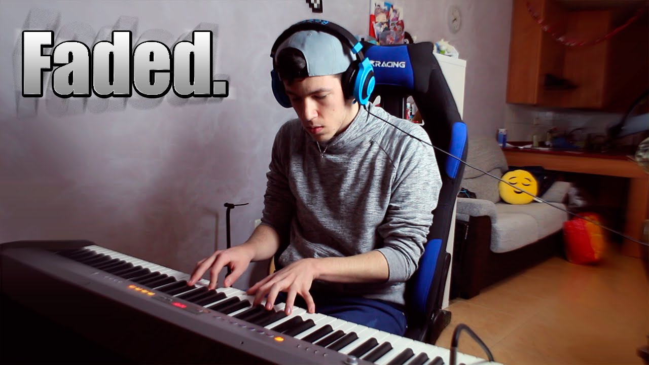 FADED - Piano Cover by OllieGamerz