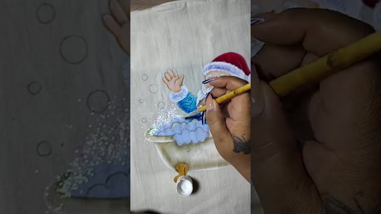 Santa en la bañera video 3