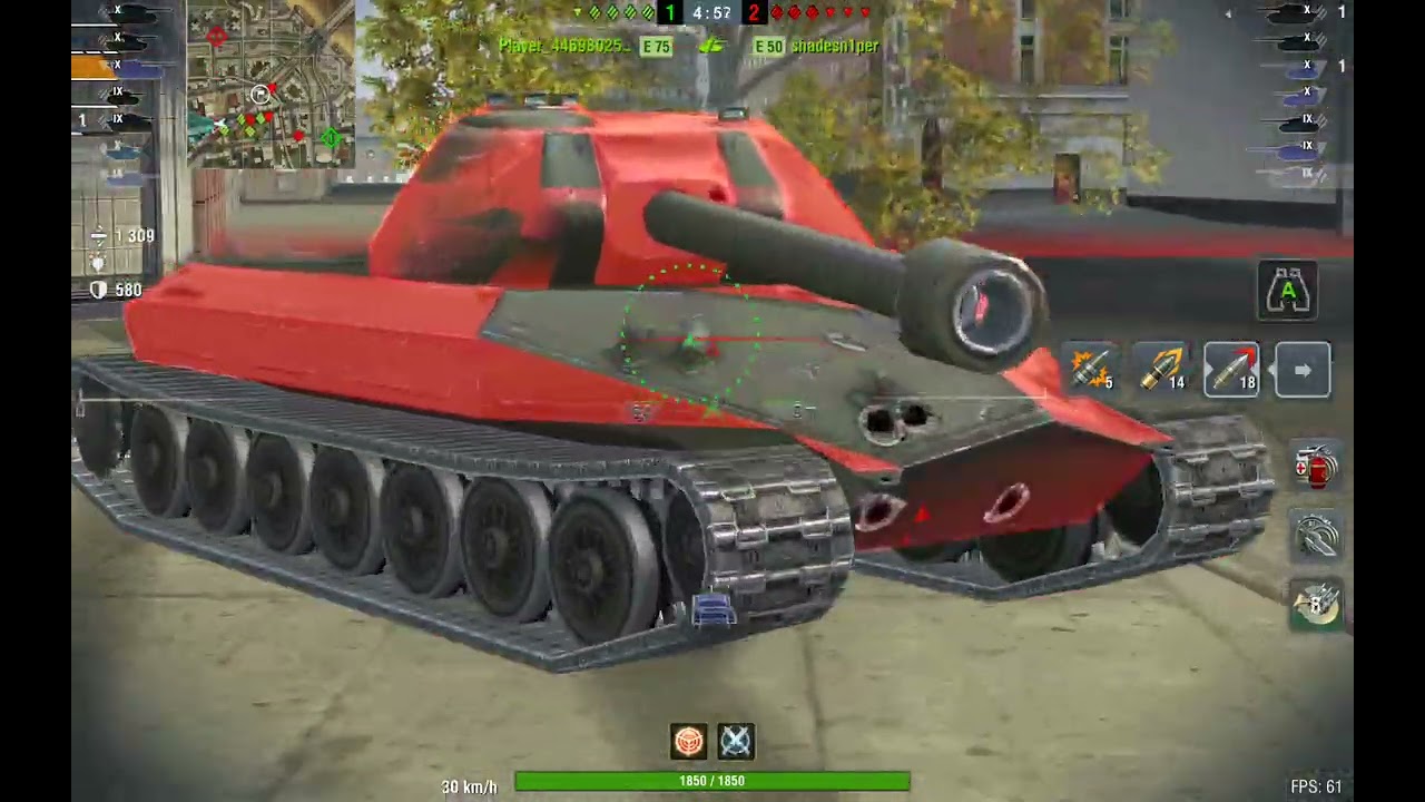 Obj 263 5.5k dmg 4 kills mastery