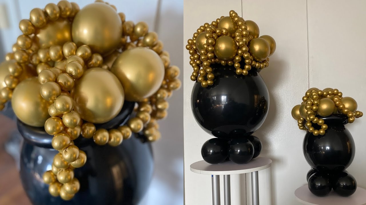 How To Make Balloon Pots Of Gold