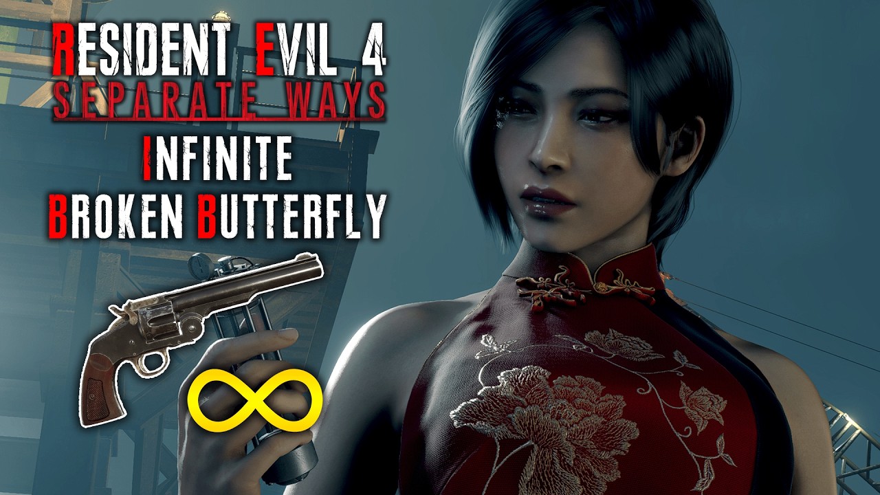 Resident Evil 4 Remake Separate Ways - Infinite Broken Butterfly Professional Полный игровой процесс