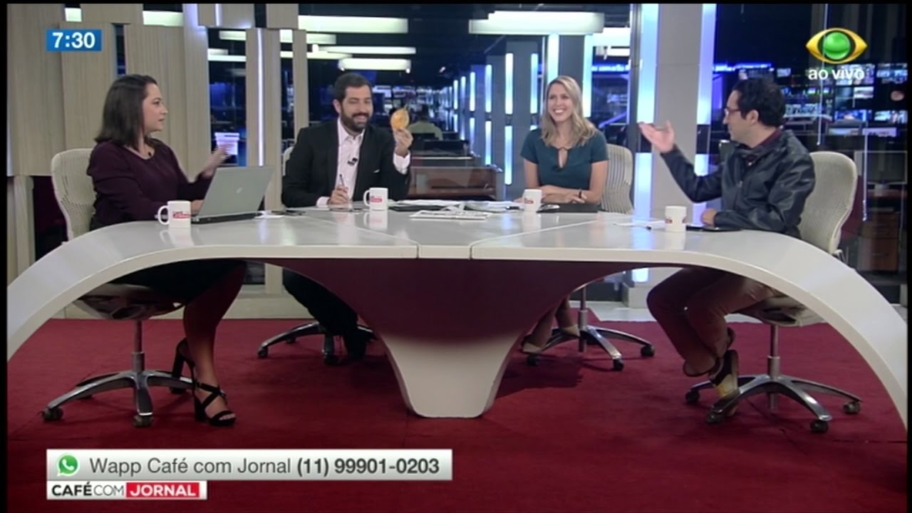 HD | Final do Jornal Band News e Inicio do Café com Jornal - 08/03/2017