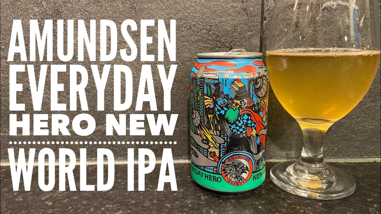 Amundsen Everyday Hero New World IPA By Amundsen Bryggeri | Norwegian Craft Beer Review