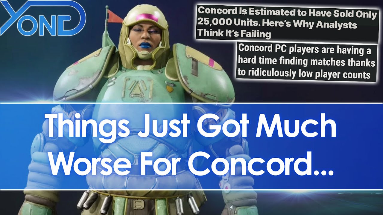 Concord launches with disastrous sales of 25,000 units, players struggle to find matches...