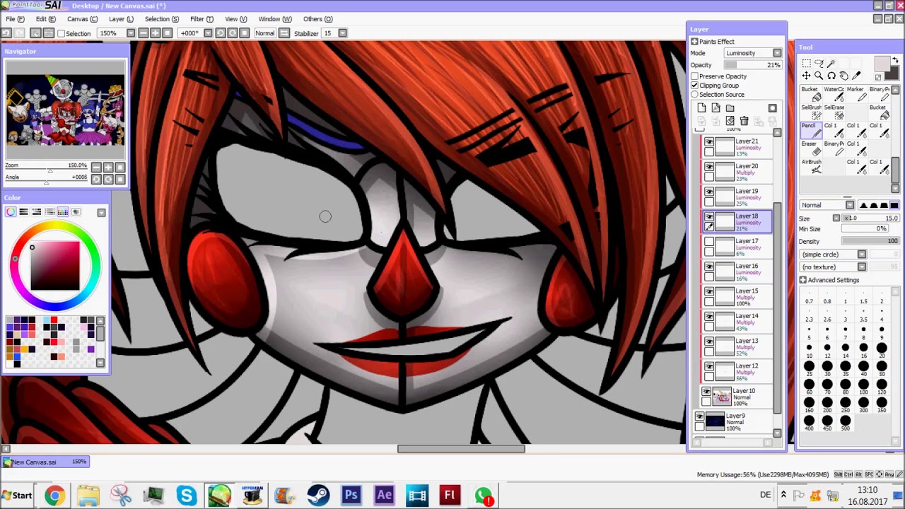Speedpaint - Fnaf SisterLocation