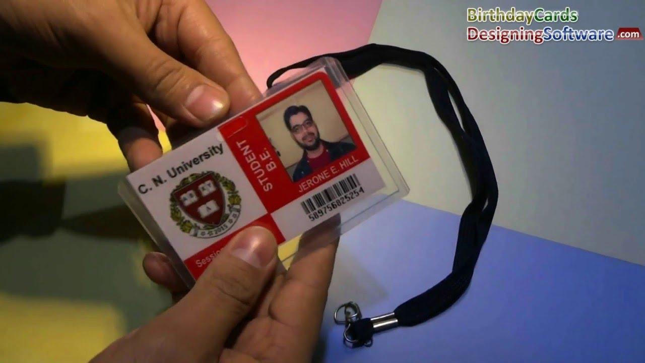 Design colourful Identity Card with DRPU ID Card Designer Software