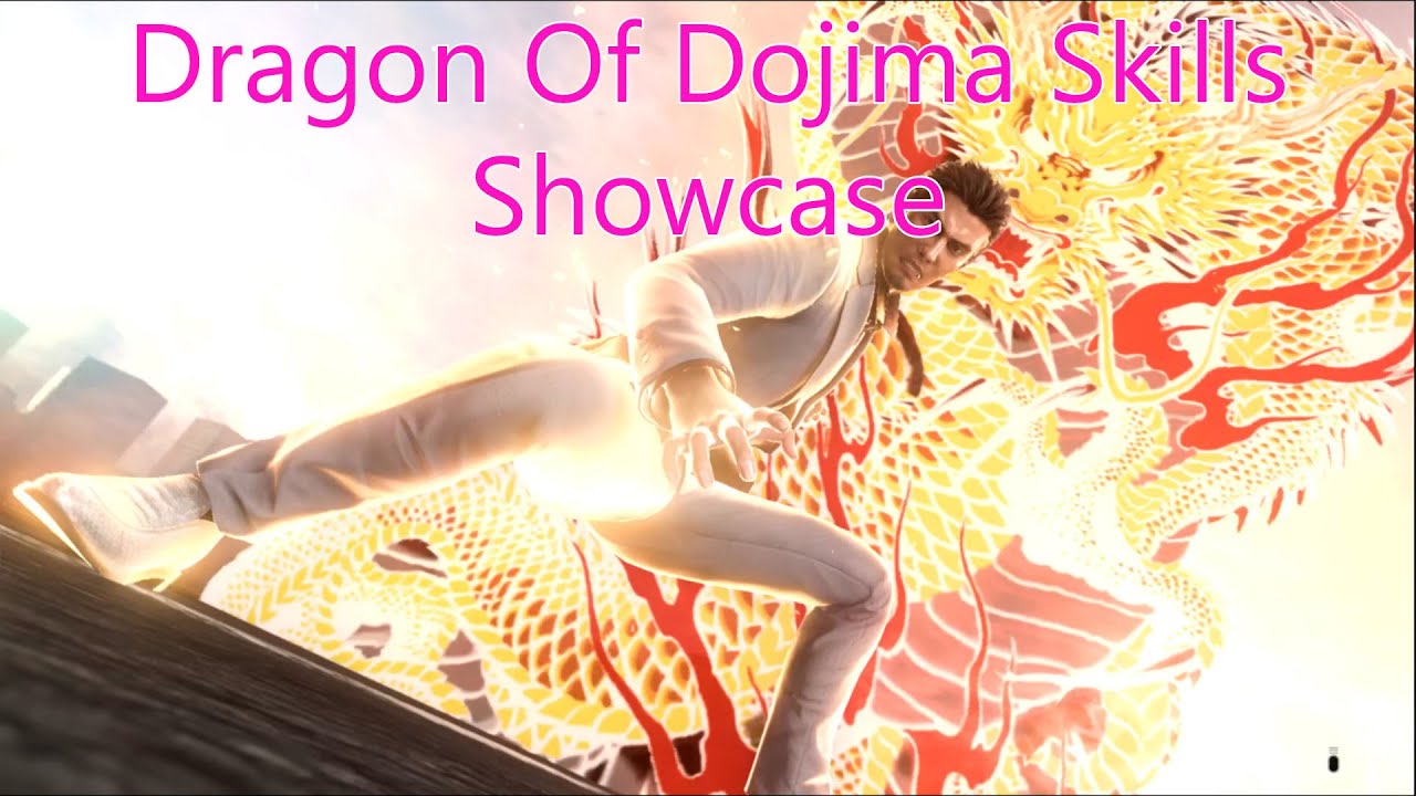 LIKE A DRAGON INFINITE WEALTH All Dragon Of Dojima Skills Exhibition / Showcase Kiryu Exclusive Job