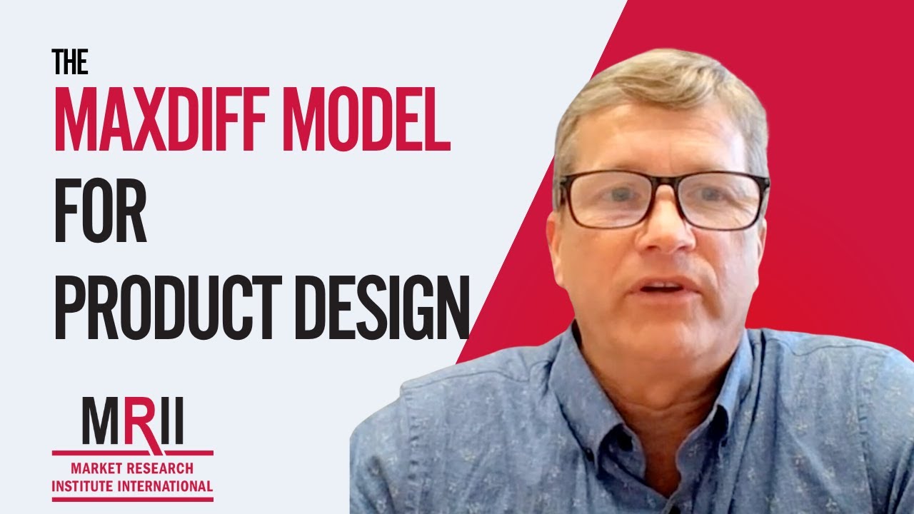 The MaxDiff Model for Product Design