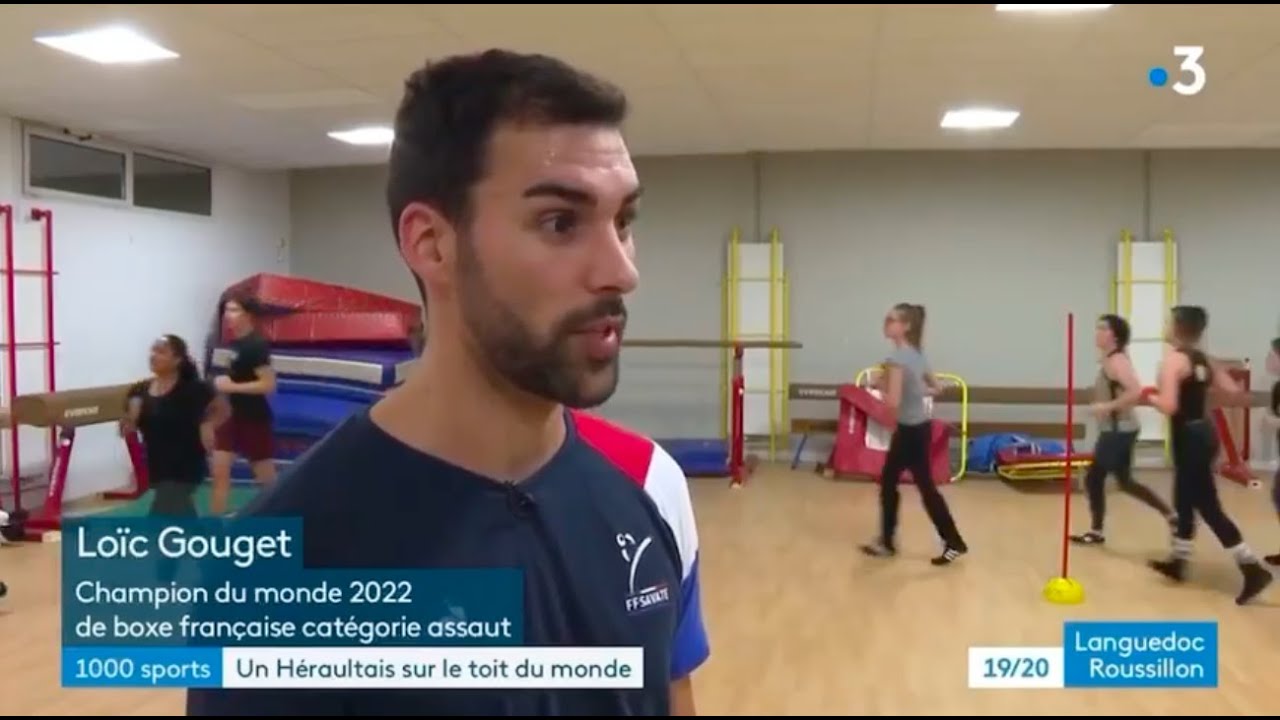 Reportage - Loïc GOUGET, Champion du MONDE 2022, M85 - Savate Boxe Française - Sociétaire du MUC