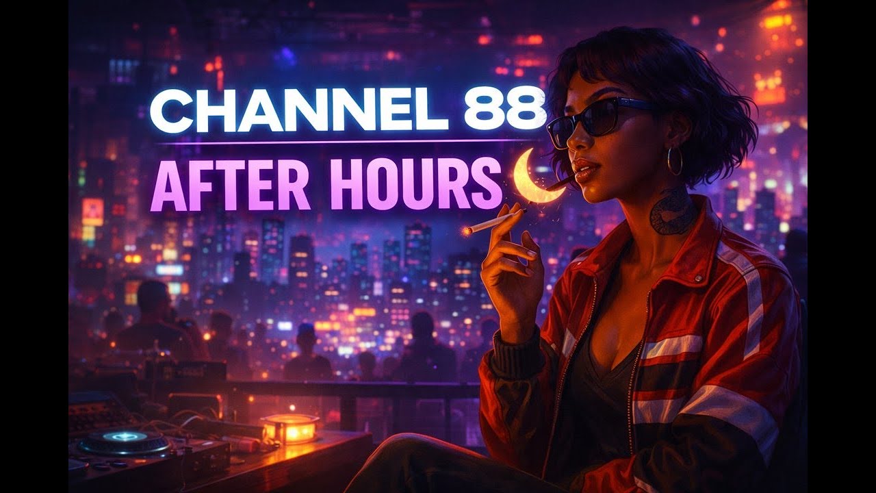 channel 88 — after hours 🌃 | 24/7 neon market radio