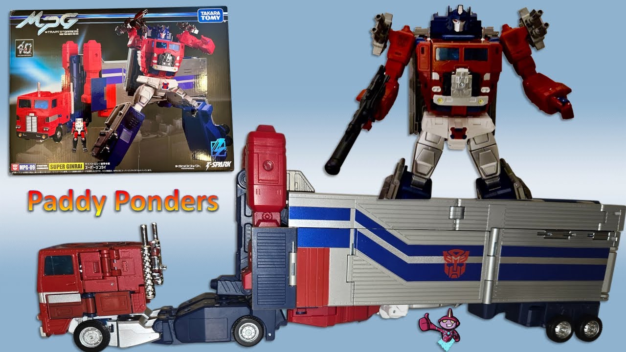 Transformers Masterpiece MPG-09 Super Ginrai (Powermaster Optimus Prime)