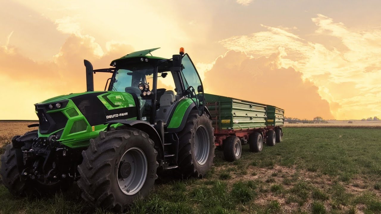 🔥Nowy Nabytek czyli Żniwa jęczmienia 2021🔥Deutz Fahr Agrotron 6165 RCShift🔥