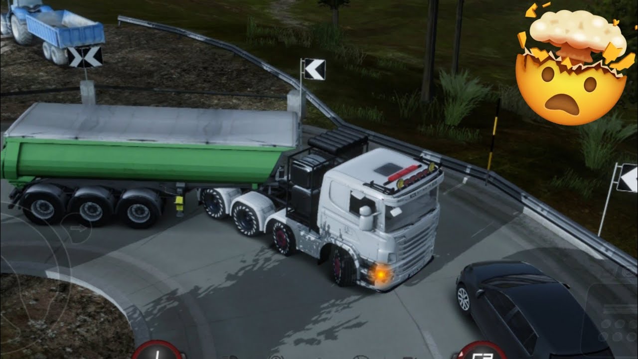 Truck of Europe 3 || Legend truck मै माल transport 🤯 dhalan vale road 🛣️  mai ये क्या Ho Gaya 😱⚠️