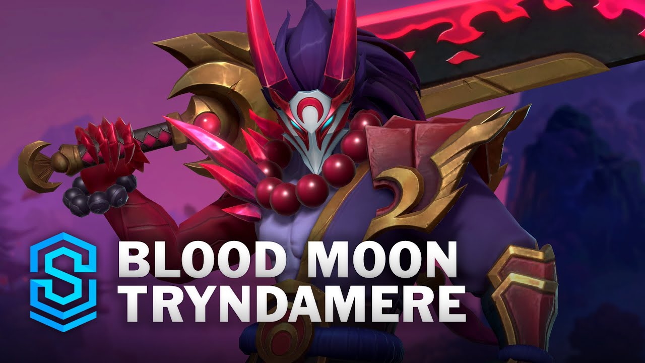 Blood Moon Tryndamere Wild Rift Skin Spotlight