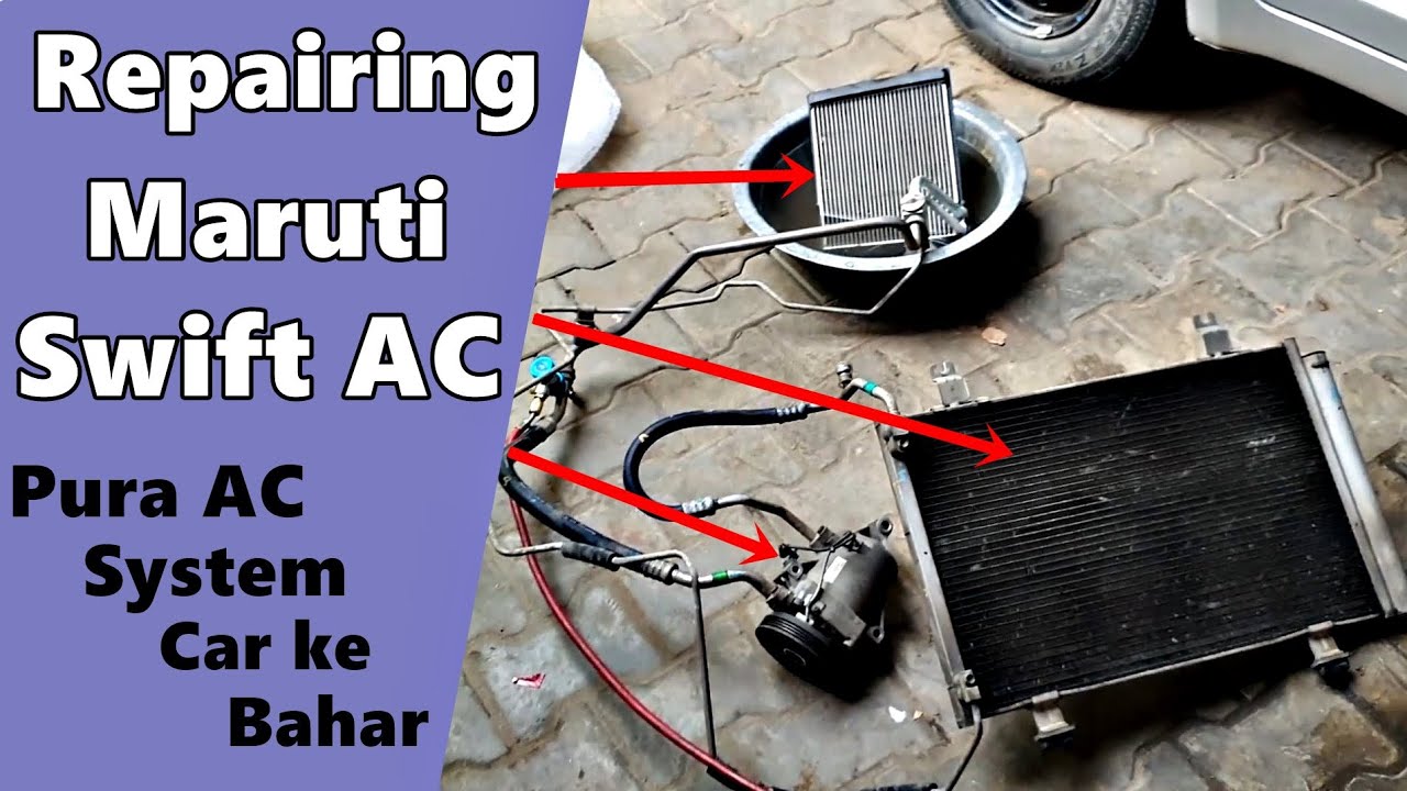 Fixing AC of Maruti Swift | Cooling Coil Replaced