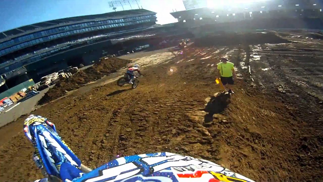 GoPro HD:  Opening Day in Oakland Coliseum - Monster Energy Supercross 2011