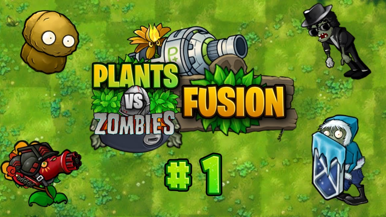Plants vs Zombies FUSION MOD #1  OŘECH, který STŘÍLÍ?! 😳