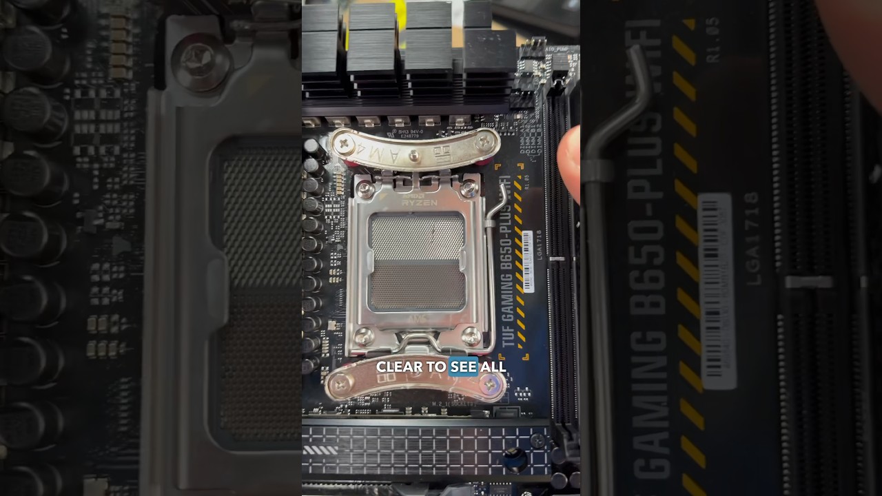 BENT PINS! #tech #techtips #gamingpc #pcbuild #pcrepair #computerrepair #pc