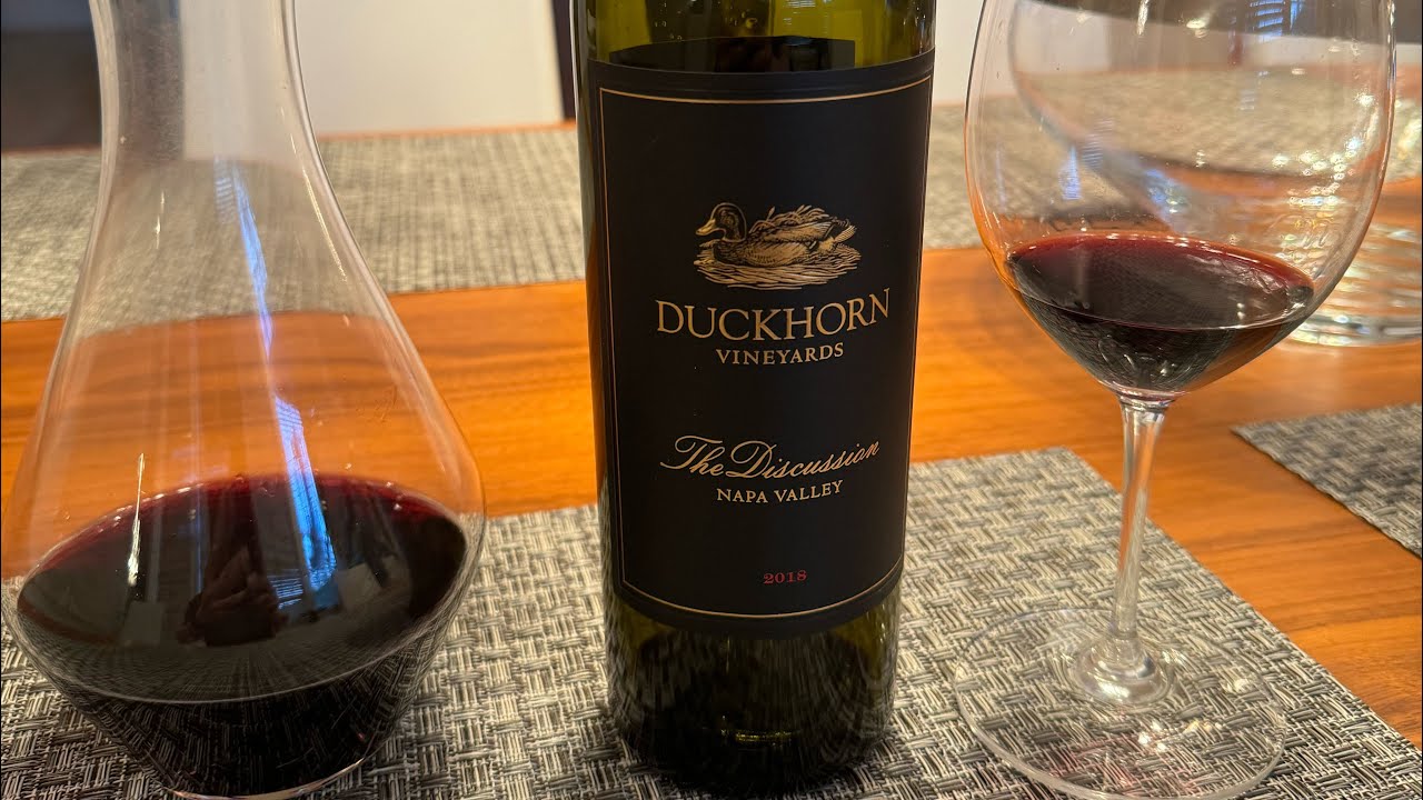 Duckhorn Vineyards 2018 The Discussion Napa Valley Premium Wine Review