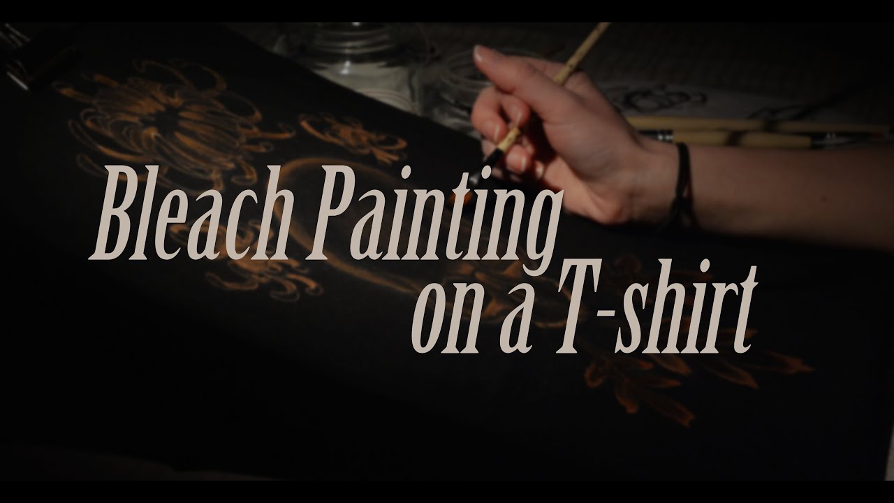 Bleach Painting a T-shirt