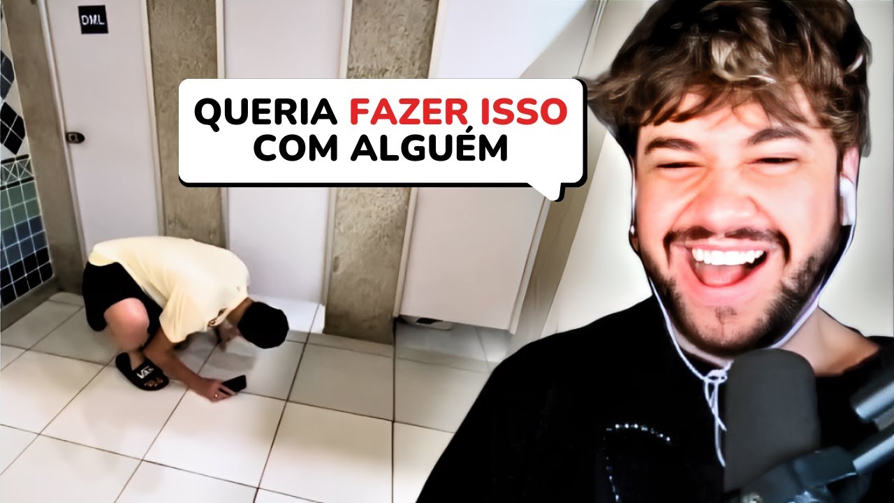 MEU IRMAO TA PRESO NO BANHEIRO - React TikToks Brino