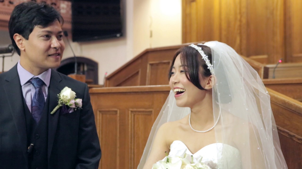 Wedding day of Michael and Gloria Pilote