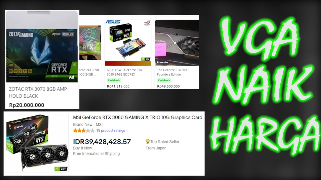 Kenaikan Harga VGA RTX!!!