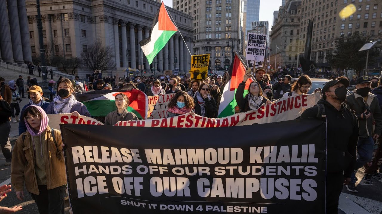 Happening Now: Pro-Palestinian Activist Mahmoud Khalil's Lawyers Speak Following Court Hearing