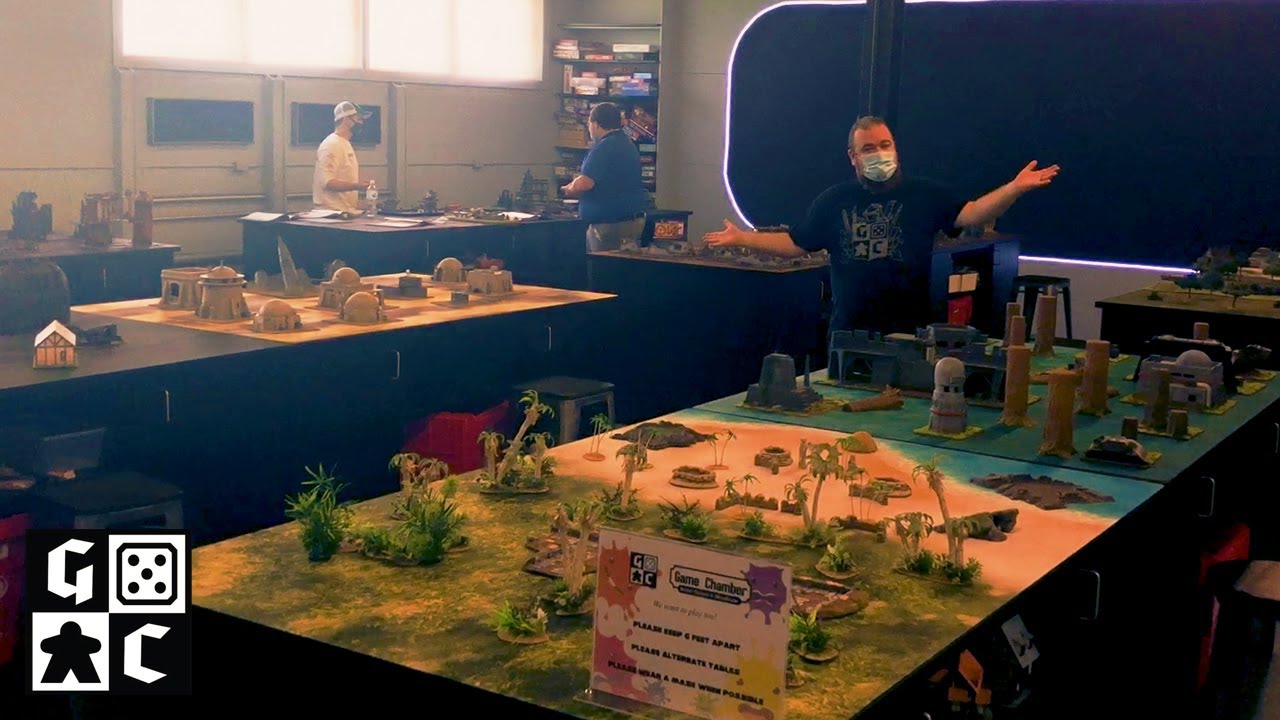 EPIC Miniature Wargaming Room Tour!