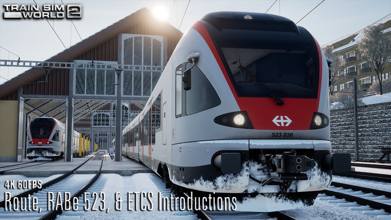 Route, RABe 523, & ETCS Introductions - S-Bahn Zentralschweiz - First Look - Train Sim World 2