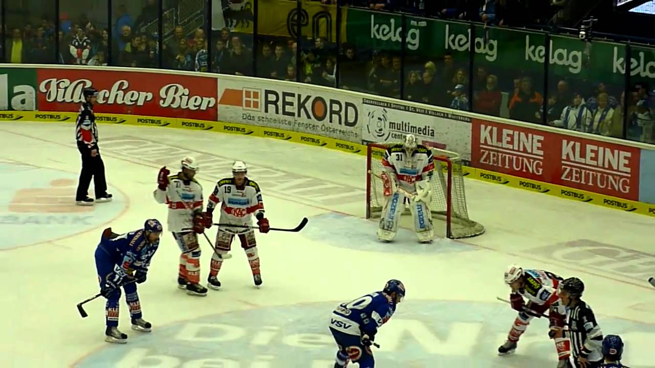 EC-KAC @ VSV - HF 4 - KAC-Fans helfen VSV-Fans beim Stimmung machen im Powerplay - 22.03.2011