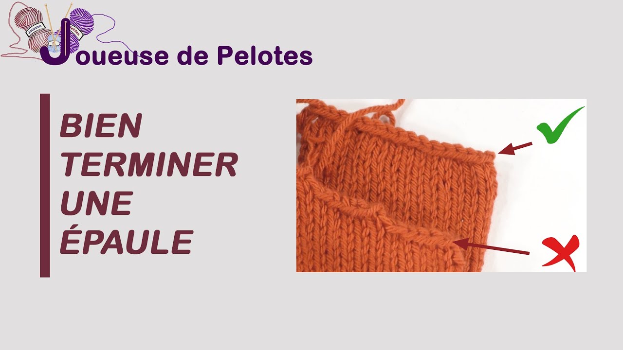Finir une épaule
