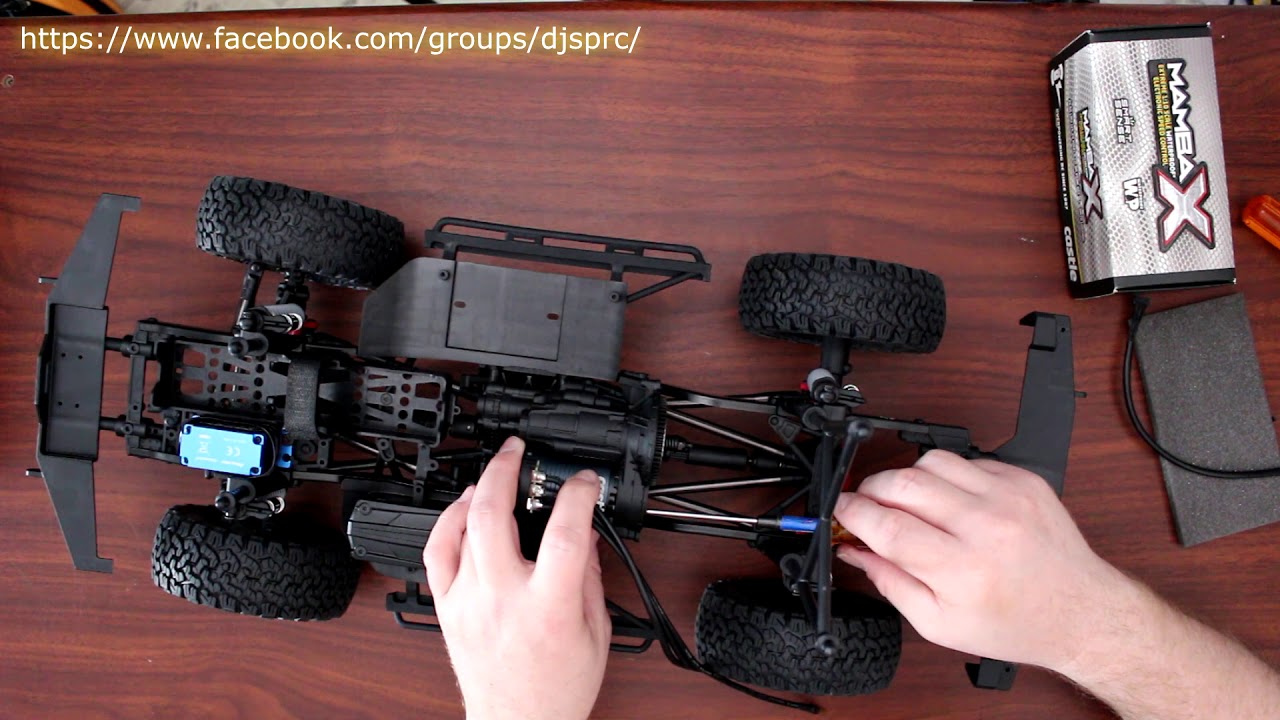 Project Cherokee Scx10 II Motor Install