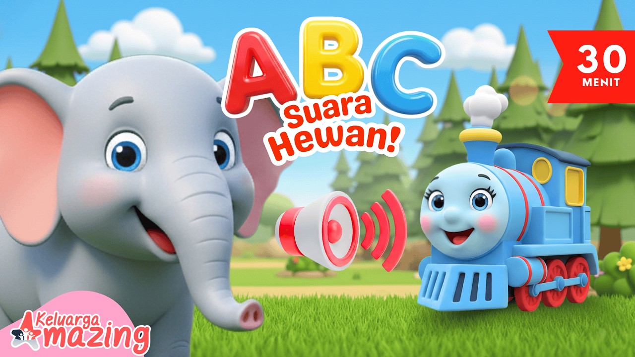 🐮 Tebak Hewan A–Z dari Suaranya 🔊 | Game Edukasi Anak PAUD & TK 🐴