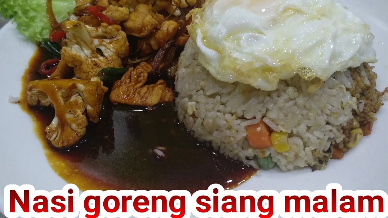 Resepi  nasi goreng siang malam || Rizal tomyam