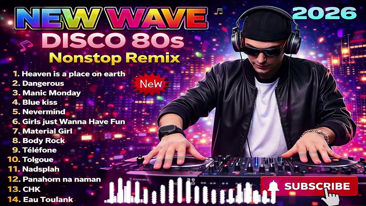 New Nonsstop Most Requested New Wave Disco 80s Nonstop Remix